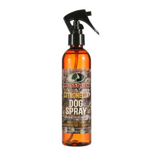 Mossy Oak® Citronella Dog Spray, Cedarwood/Citronella, 8oz, 12/Case (MO-00600-CS)