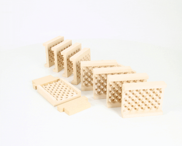 Montague MON28387-8 Ceramic Kit (10 Large & 4 Small Insulators) REPLACEMENT MON28387-8 (MON28387-8)