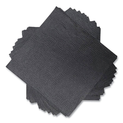 Morcon Paper Morsoft Beverage Napkins, 2-Ply, 9 x 9.5, Black, 1,000/Carton (MORVT522)