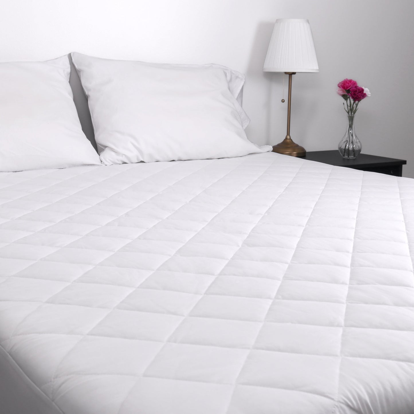 Arkwright Home® Classic Mattress Pad, King, Case of 8 (MP-CL-KG-CS)