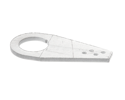 Marsal Pizza Ovens 70432 Tear Drop, 4-3/8 (MRS70432)