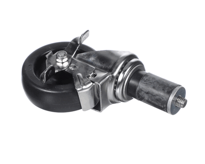 Marshall Air 504804 Caster 4" Med Duty Black W/Brake (MSA504804)