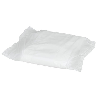 Hospeco® Maxithins® Plain Pack Maxi Pads w/ Wings, White, Super Absorbency, 18/Pack, 12 Packs/Case (HOSMT37400C)