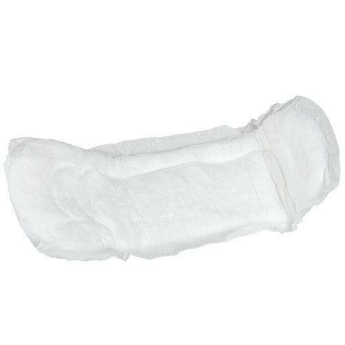 Non-Branded Generic Packaged Bulk Maxi Pads w/o Wings, White, Regular Absorbency, 22/Pack, 12 Packs/Case (HOSMT48054C)