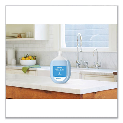 Method Dish Soap Refill Tub, Sea Minerals Scent, 54 oz Tub, 4/Carton (MTH328101CT)