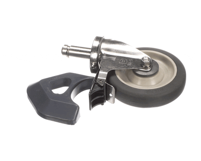 Metro 5Mpbxgsa 5" Ss Stem Caster W/Brake (MTRO5MPBXGSA)