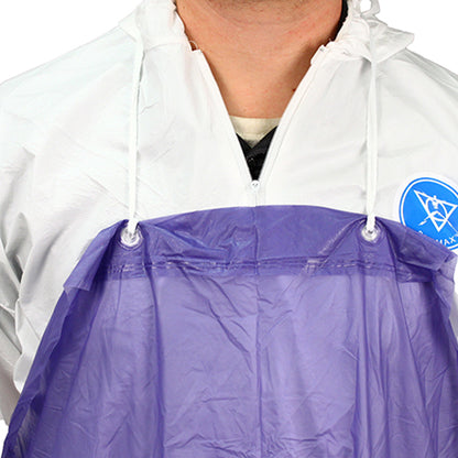 Safety Zone® ProGuard® Vinyl Aprons w/ String Ties, Unhemmed, Blue, 35"x45", 6 Mil, 12/Bag, 6 Bags/Case (SZNMUB-45)