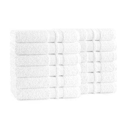 Hospeco® Magellan Bath Towel 27x50 White, Case of 36 (HOSMAG2750-14-CS)