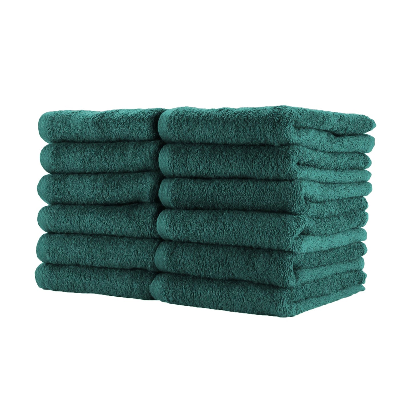 Hospeco® Cotton Jr. Salon Towel 16x27 Hunter Green, 180/Case (HOSBBJ-1627-2-5HUN-CS)