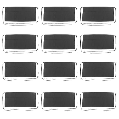 Hospeco® Mariposa Waist Apron 26x12 Black, Case of 48 (HOSWAISTAPRON-BLK-CS)