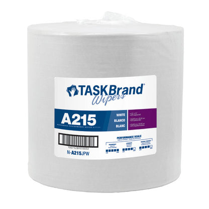 TASKBrand® A215 Spunlace Jumbo Roll, Case of 870 (HOSN-A215JPW)