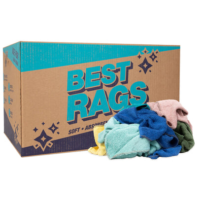 Arkwright Home C60 Shop Towel Terry Wipers Colored 25lb Box (N-C60-25)