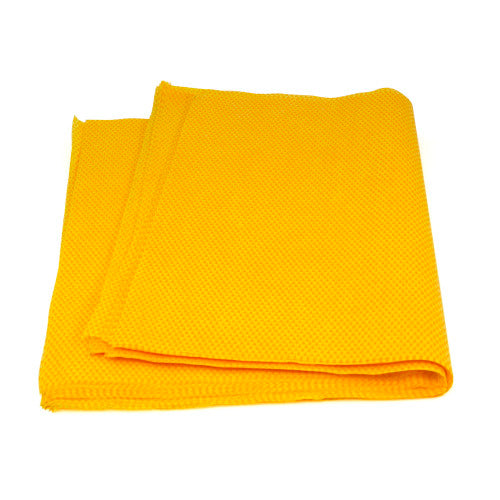 TASKBrand® DS-H Mineral Oil Treated Duster, Yellow/Orange, 24"x24", Heavy Duty, Flat, 20/Pack, 5 Packs/Case (HOSN-DSHFPY2)