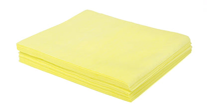 TASKBrand® DS-M Mineral Oil Treated Duster, Yellow, 24"x18", Medium Duty, Flat, 50/Pack, 10 Packs/Case (HOSN-DSMFPY)