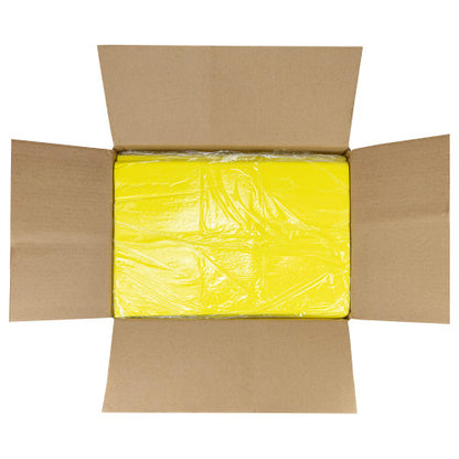 TASKBrand® DS-M Mineral Oil Treated Duster, Yellow, 24"x18", Medium Duty, Flat, 50/Pack, 10 Packs/Case (HOSN-DSMFPY)