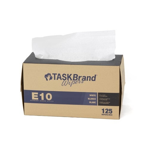 TASKBrand® E10 TAD White 1 Ply 9.06x9.84 IF 18/125, Case of 2250 (HOSN-E010IDW)