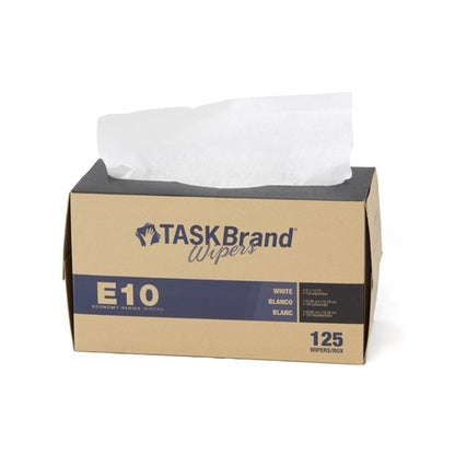 TASKBrand® E10 TAD White 1 Ply 9.06x9.84 IF 18/125, Case of 2250 (HOSN-E010IDW)