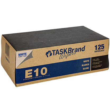 TASKBrand® E10 TAD White 1 Ply 9.06x9.84 IF 18/125, Case of 2250 (HOSN-E010IDW)