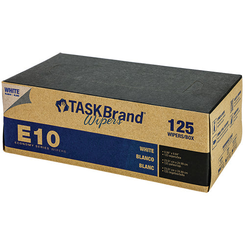 TASKBrand® E10 TAD White 1 Ply 9.06x9.84 IF 18/125, Case of 2250 (HOSN-E010IDW)