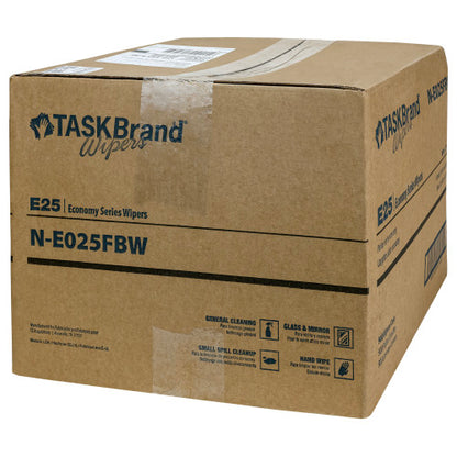 TASKBrand® E25 Scrim Reinforced Flat Wiper, Case of 900 (HOSN-E025FBW)