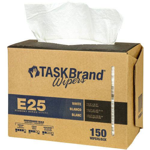 TASKBrand® E25 Scrim Reinforced Interfold Wiper, Case of 900 (HOSN-E025IDW)