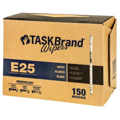 TASKBrand® E25 Scrim Reinforced Interfold Wiper, Case of 900 (HOSN-E025IDW)