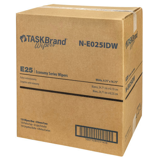 TASKBrand® E25 Scrim Reinforced Interfold Wiper, Case of 900 (HOSN-E025IDW)