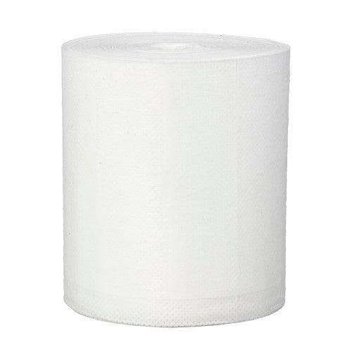 Hospeco® EasyTask® Melt Blown Wiper Refill, Melt Blown Polyester, White, 12" x 12", Medium Duty, Roll, 90/Roll, 6 Rolls/Case (HOSN-ETMCBWR)