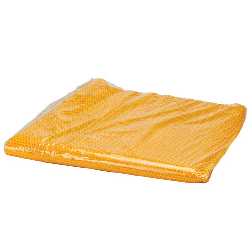Non-Branded DS-H Mineral Oil Treated Duster, Yellow/Orange, 24"x24", Heavy Duty, Flat, 20/Pack, 5 Packs/Case (HOSN-GDSHFPY2)