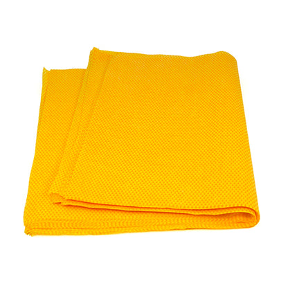 Non-Branded DS-H Mineral Oil Treated Duster, Yellow/Orange, 24"x24", Heavy Duty, Flat, 20/Pack, 5 Packs/Case (HOSN-GDSHFPY2)