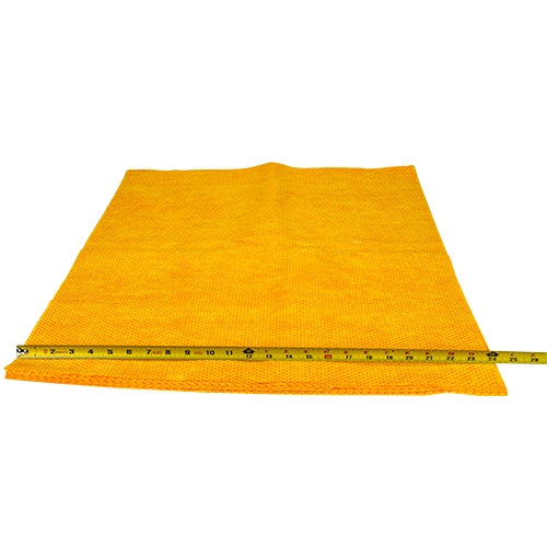 Non-Branded DS-H Mineral Oil Treated Duster, Yellow/Orange, 24"x24", Heavy Duty, Flat, 20/Pack, 5 Packs/Case (HOSN-GDSHFPY2)