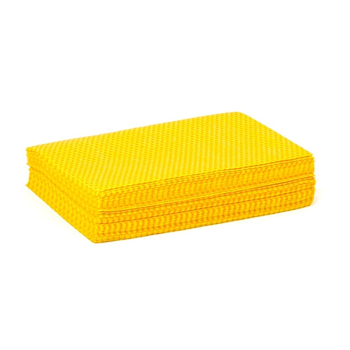 TASKBrand® DS-H Mineral Oil Treated Duster, Yellow/Orange, 12"x17", Heavy Duty, 1/4 Fold, 40/Pack, 10 Packs/Case (HOSN-GDSHQPY)