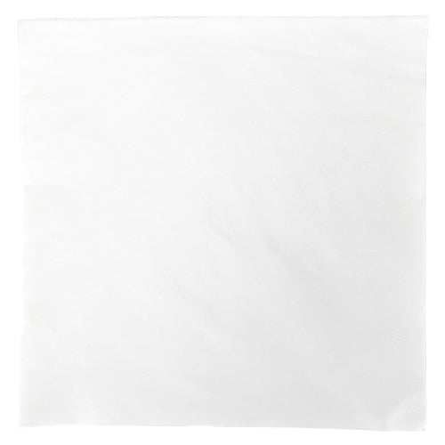 Hospeco® SaniWorks® Topline® Linen Replacement Napkins, Hydrospun, Flat, 16"x16", White, 1000/Case (HOSN-LRENW)