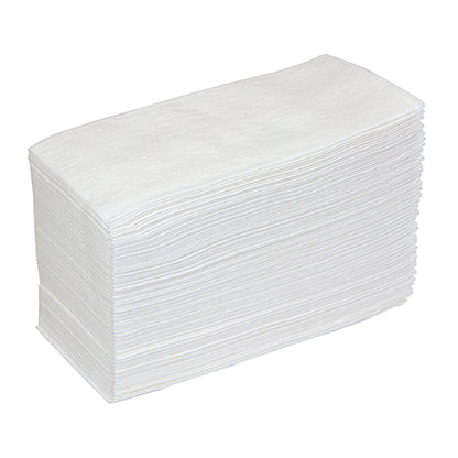 Hospeco® SaniWorks® TopLine® Guest Towels, DRC, 1/6 Fold, 4"x8", White, 50/Pack, 10 Packs/Case (HOSN-LRGD6FPW)