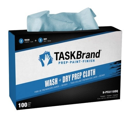 TASKBrand® PPF Wash & Dry Prep Cloth, Case of 800 (HOSN-PFA115IDQ)