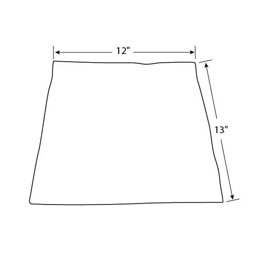 TASKBrand® V30 Value Series Wipers, DRC, White, 12"x13", Light Duty, 1/4 Fold, 90/Pack, 12 Packs/Case (HOSN-V030QPW)