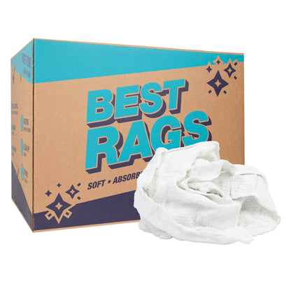 Arkwright Home W500 ECO-Terry Wipers White 50lb Box (N-W500-50)