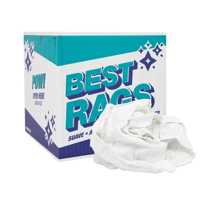 Arkwright Home W500 ECO-Terry Wipers White 5lb Box (N-W500-5)