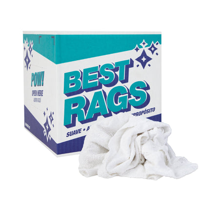 Arkwright Home W50CB Wall Washing Terry Wipers White 5lb Box (N-W50CB-5)