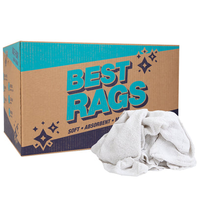 Arkwright Home W68 Shop Towel Terry Wipers White 25lb Box (N-W68-25)