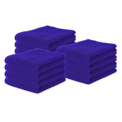 Hospeco® Terry Polishing Hand Towel 16x27 Navy, 120/Case (HOSN030-N1627-4-CS)