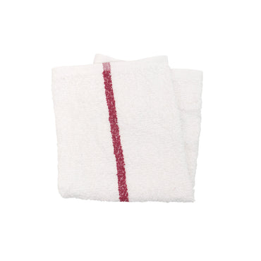 Hospeco® Qwick Wick Bar Mop Towel 30oz Red Stripe, Case of 60 (HOSN030-W65RD-5DZ)