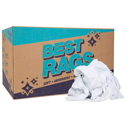 Arkwright Home WPK Optimal White T-Shirt Wipers New 25lb Box (N-WPK-25)