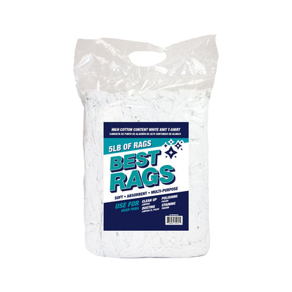 Arkwright Home WPK Optimal White T-Shirt Wipers New 5lb Bag (N-WPK-5BG)