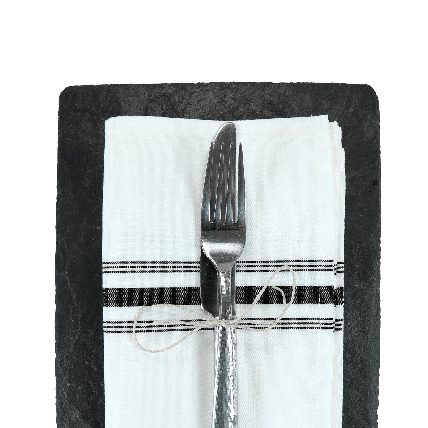 Arkwright Home® Mariposa Bistro NaPackin 18x22 Black Stripe, 120/Case (BISTRO-BL-CS)