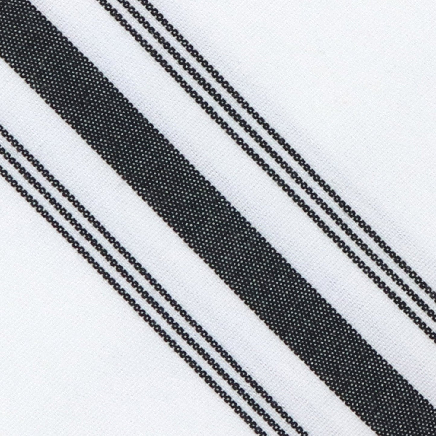 Arkwright Home® Mariposa Bistro NaPackin 18x22 Black Stripe, 12/Pack (BISTRO-BL)