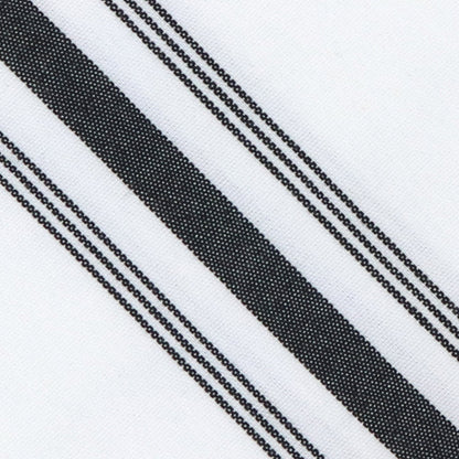Arkwright Home® Mariposa Bistro NaPackin 18x22 Black Stripe, 12/Pack (BISTRO-BL)