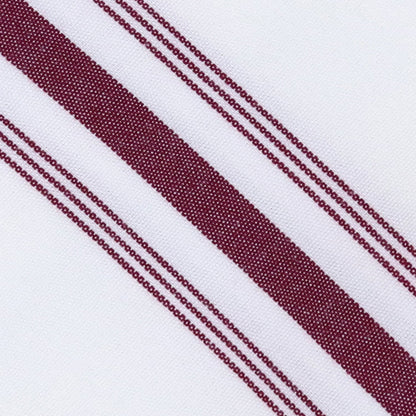 Arkwright Home® Mariposa Bistro NaPackin 18x22 Burgundy Stripe, 120/Case (BISTRO-BUR-CS)
