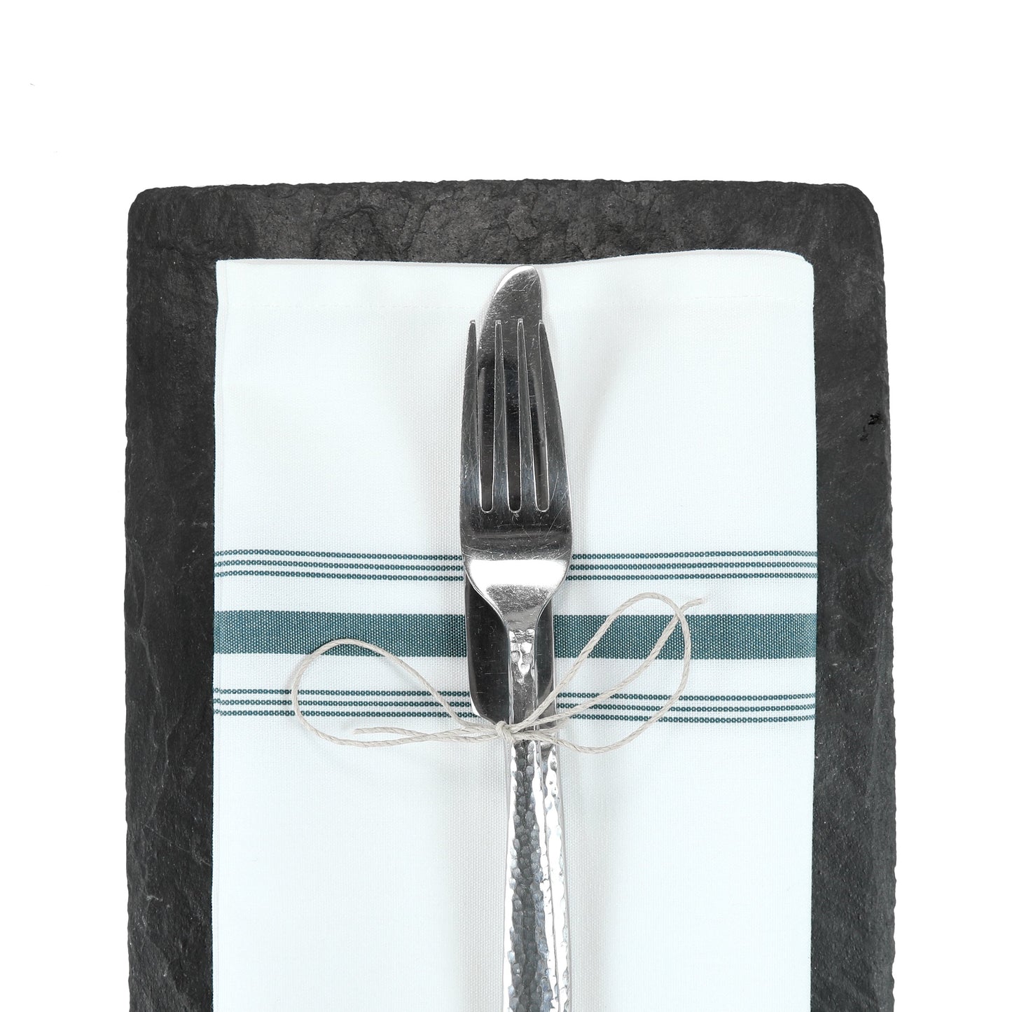 Arkwright Home® Mariposa Bistro NaPackin 18x22 Hunter Green Stripe, 120/Case (BISTRO-HG-CS)