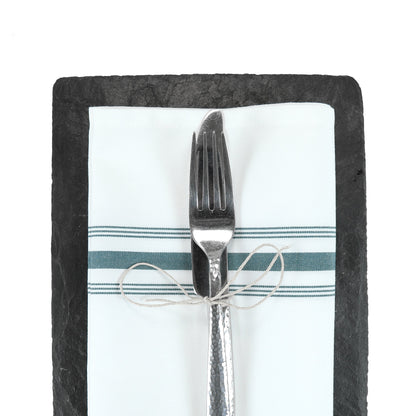 Arkwright Home® Mariposa Bistro NaPackin 18x22 Hunter Green Stripe, 120/Case (BISTRO-HG-CS)